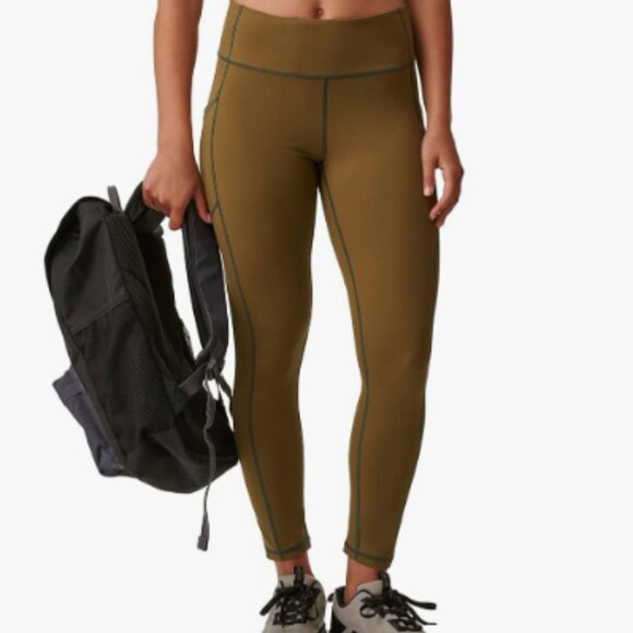 NWT Bass‎ Outdoor Military Green Athletic Leggings in Size L - Picture 1 of 16